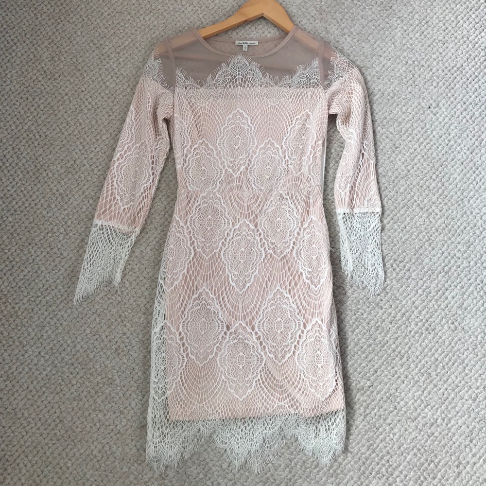 Long sleeve lace dress